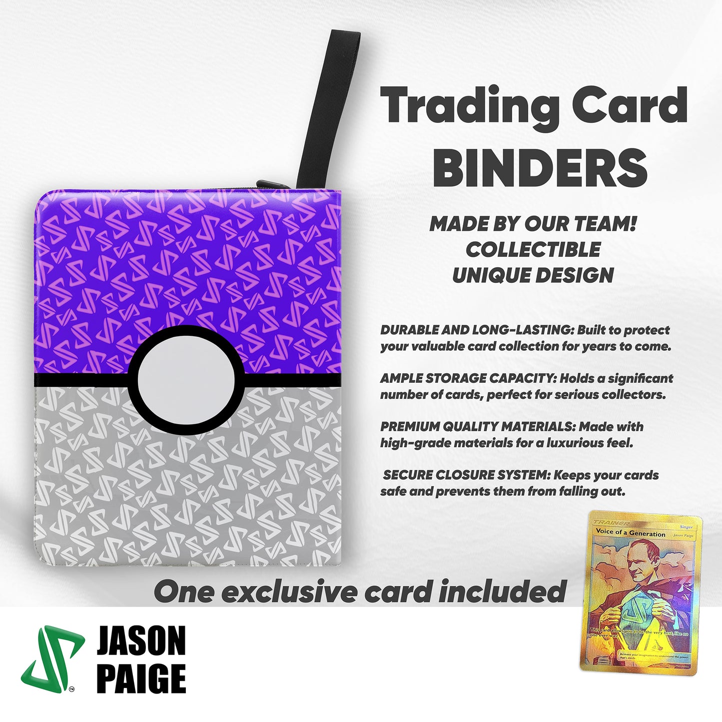 The Power That's Inside Purple Binder (Classic, Large or Small)