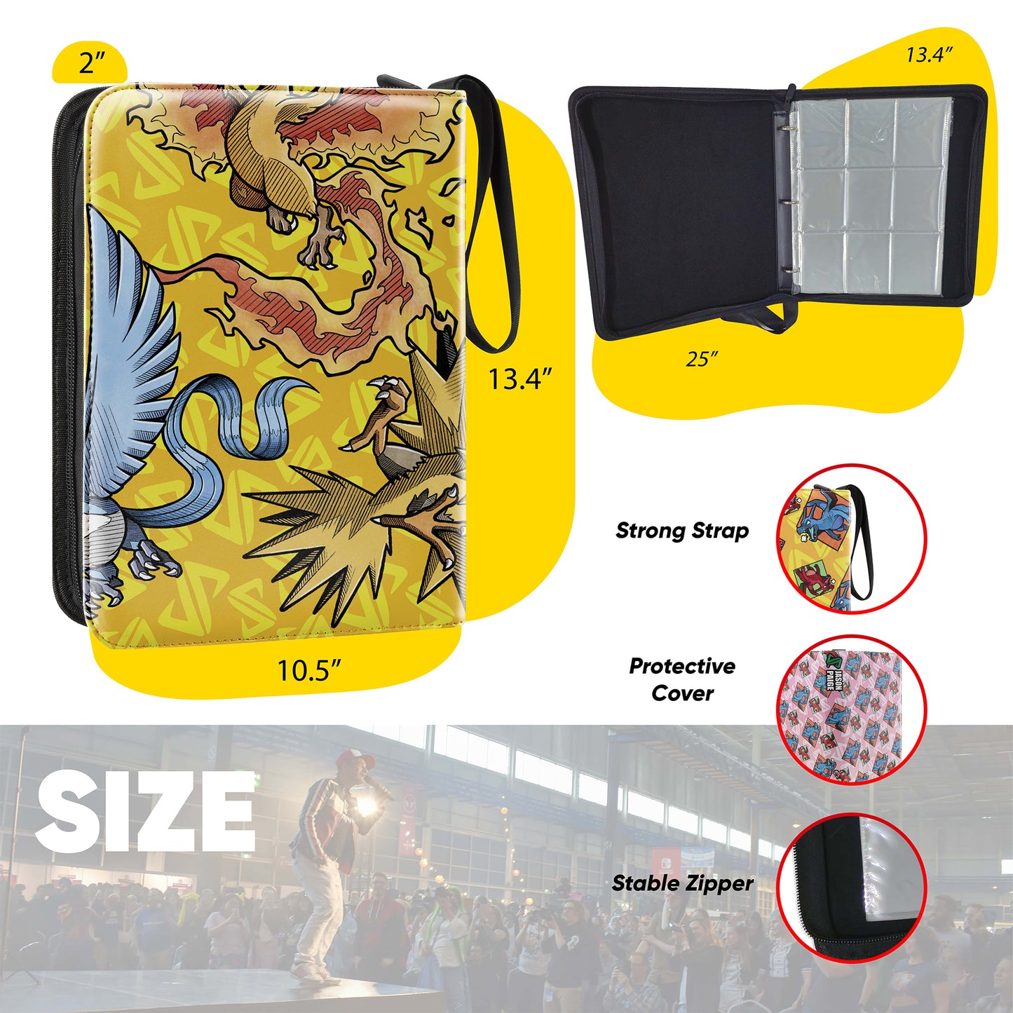 Backs of Power Binder (Classic, Large or Small)
