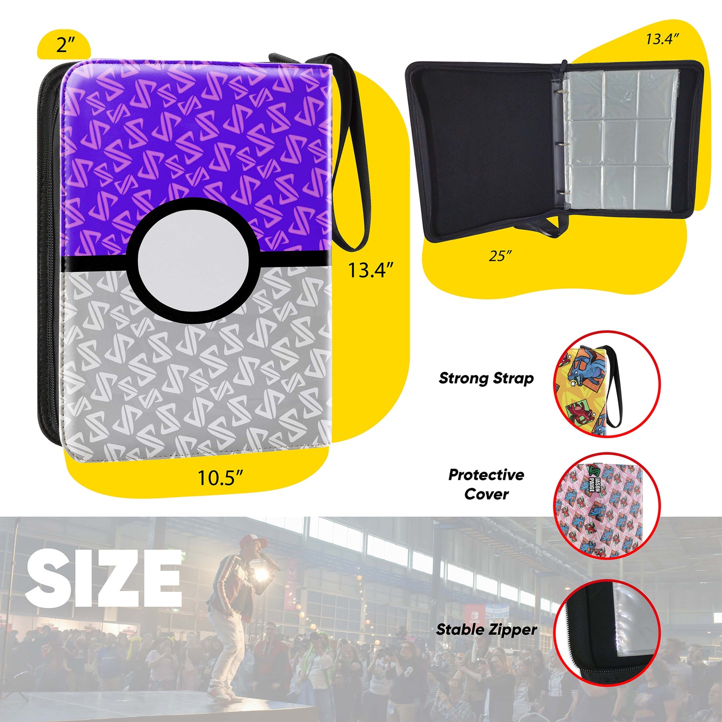 The Power That's Inside Purple Binder (Classic, Large or Small)