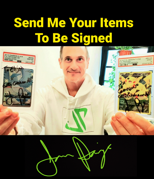 An Autograph on Your Personal Item