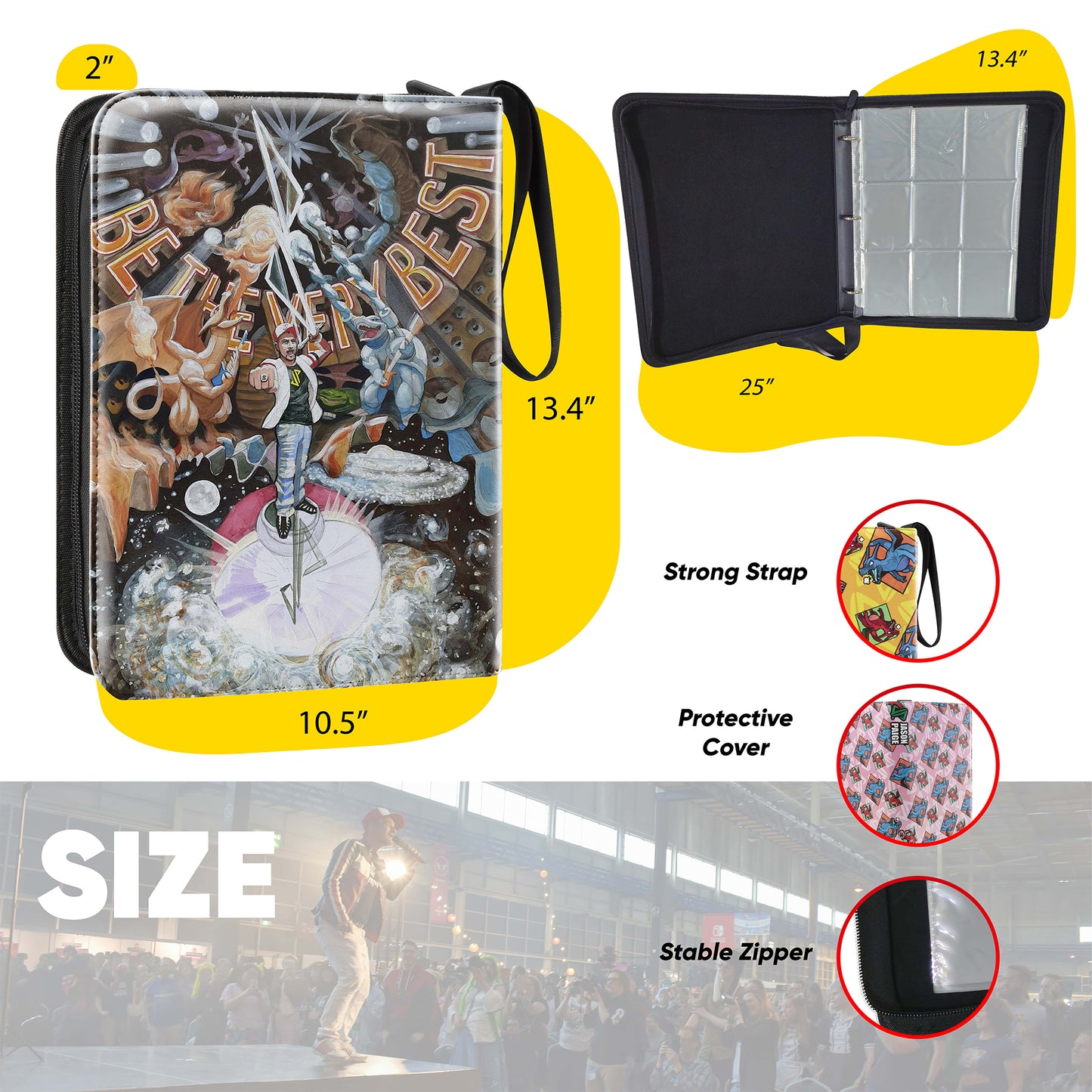 Be the Very Best Pokemon Card Binder (Classic, Large or Small)