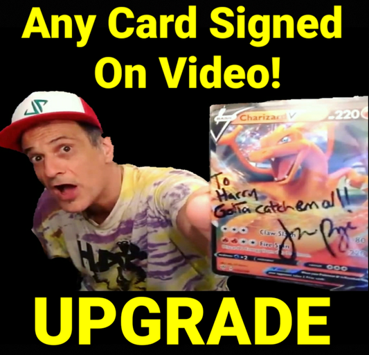 Any Card Signed On Video! Upgrade