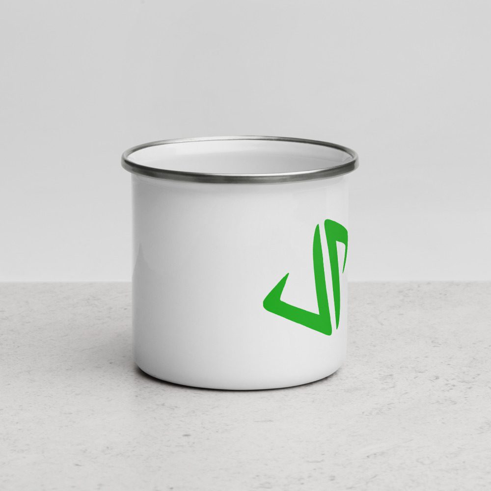 JP Logo Enamel Mug